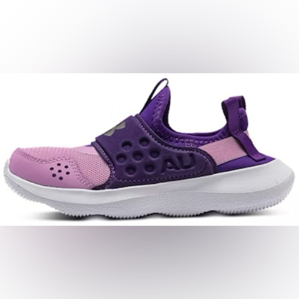 Under Armour Kids Runplay Sneakers in Purple and Pink. Brand new